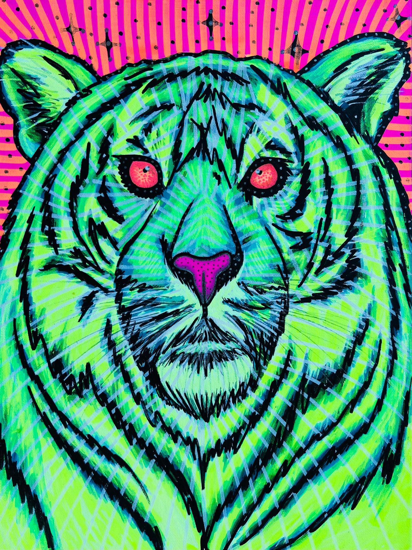 Tigress Original Painting 30cmX40cm