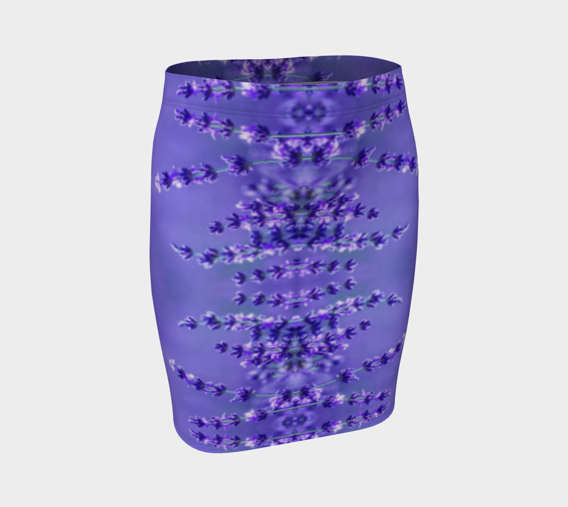 Lavender Pencil Skirt
