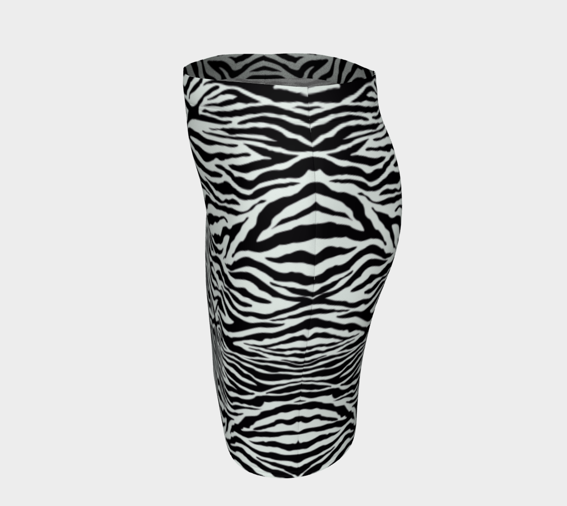Zebra Pencil Skirt