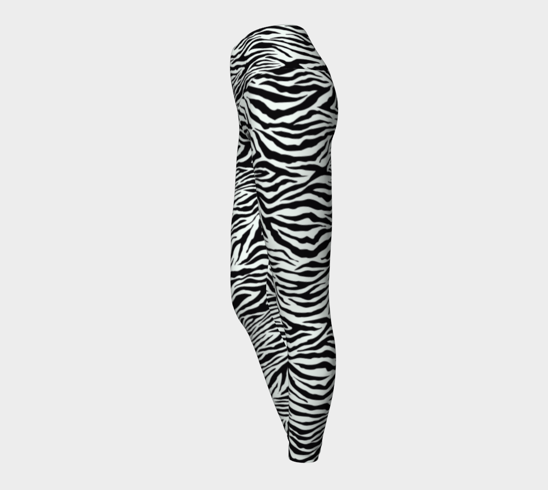 Zebra Yoga Pants