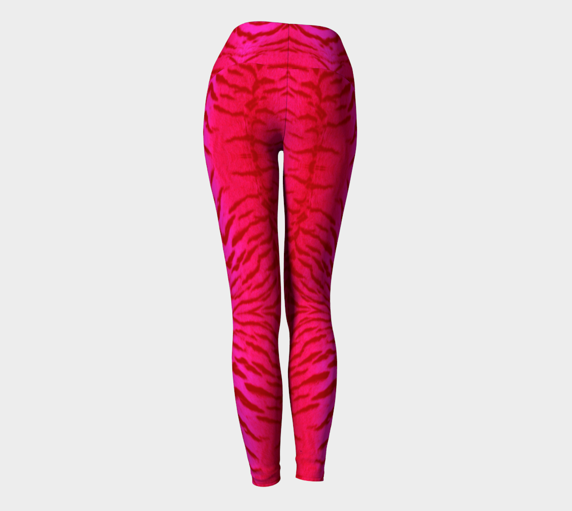 Tiger Queen Pink Yoga Pants
